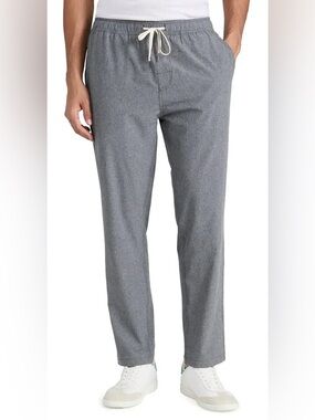 Fair Harbor Men's Gray Athletic Drawstring Relaxed Fit Stretchy Joggers  NWT